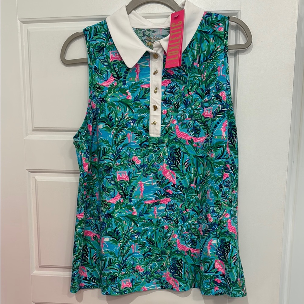 Imara Polo UPF 50+ Blue Horizon Par Fection size XL